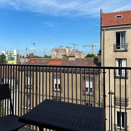 Appartement Moderne Avec Balcon Proche De Paris Aubervilliers Bagian luar foto